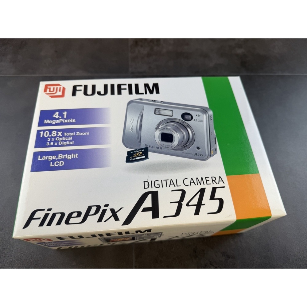 Fujifilm FinePix Digital Camera A345 4.1MP -NEW Old Stock/Open Box